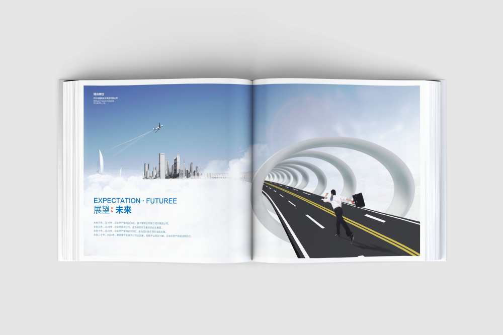 站前区画册设计